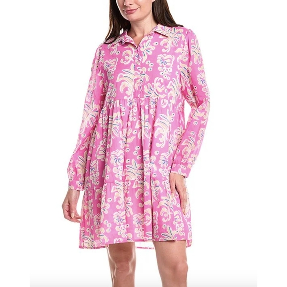 Ro's Garden Dresses & Skirts - Tuckernuck Ro's Pink Floral Elvira Short Mini Dress XL